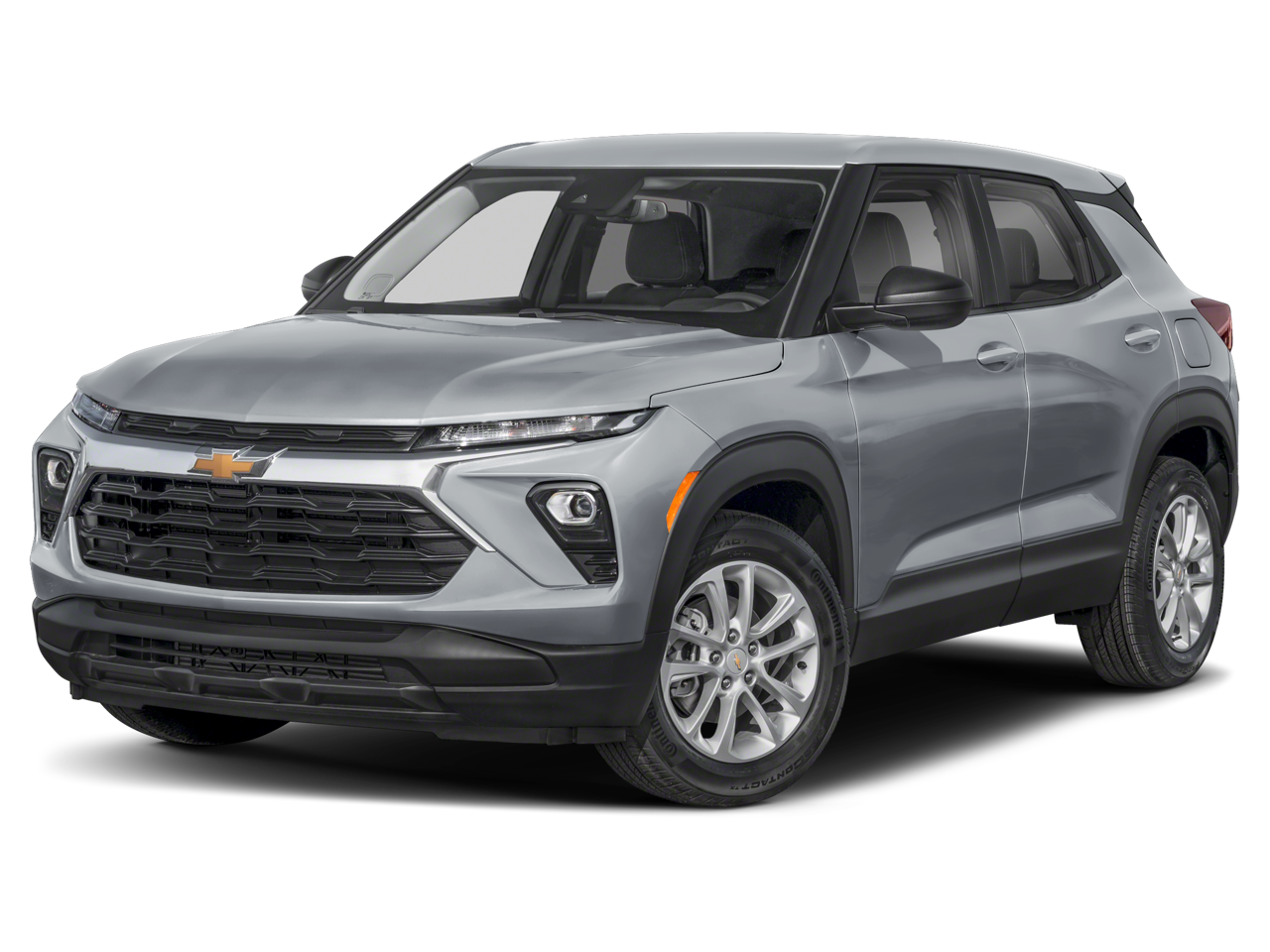 2026 Chevrolet Trailblazer LS in Sterling Gray Metallic — front three-quarter view